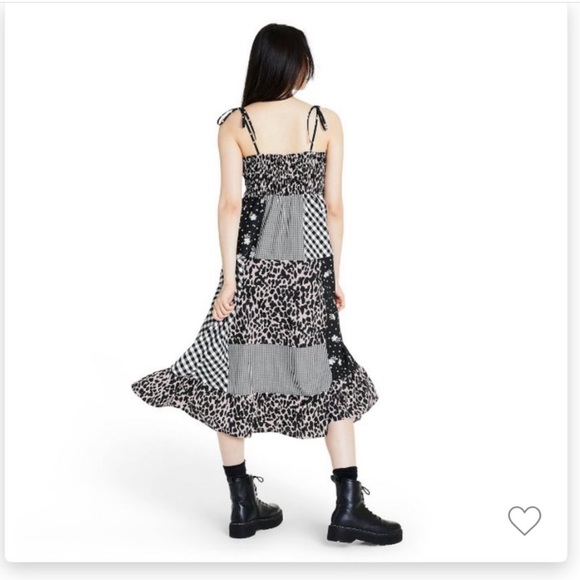 Sandy Liang x Target Patchwork Sleeveless Dress M - Picture 2 of 6